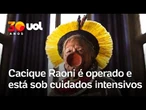 Cacique Raoni passa por cirurgia e está sob cuidados intensivos, informa hospital