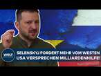 UKRAINE-KRIEG: Selenskyj fordert mehr Unterstützung – Russland erhält massive Hilfe aus Nordkorea