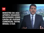 Família Bolsonaro é responsável pelas sanções dos EUA ao Brasil, diz Jorge Messias | BASTIDORES