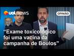 Boulos fez toxicológico para evitar insinuação pós-debate de Pablo Marçal, diz Josias de Souza