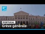 Portugal : une grève générale contre la réforme du code du travail • FRANCE 24