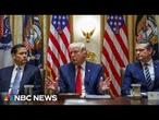 LIVE: Trump holds a Cabinet meeting | NBC News