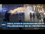 GEORGIEN: Eskalation in Tiflis – Polizei setzt Tränengas bei Pro-EU-Protesten ein!