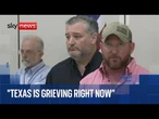 Kerr County Sheriff holds a news conference in the aftermath of deadly flash floods