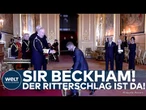GROSSBRITANNIEN: Sir David Beckham – König Charles III. schlägt Fussball-Ikone zum Ritter!