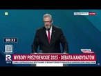 Braun: najważniejsza jest wiarygodność, ci ludzie tu - nie są wiarygodni | Debata Prezydencka