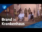 Brand in Klinik: Zwei Tote und Verletzte in Ludwigslust
