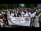 À Fleurance, une marche blanche pour un dernier hommage à Lyhanna • FRANCE 24