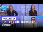 TikTok, un danger pour les jeunes ? Parlons-en avec A. Delaporte, A. Benyamina et K. Roux