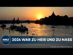 KLIMAWANDEL: Bittere Wetterbilanz! 2024 war zu heiß und zu nass