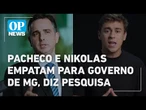 Atlas: Pacheco e Nikolas empatam para governo de Minas Gerais | O POVO NEWS