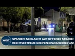 SPANIEN: Rechtsextreme greifen Migranten an! – Schlacht auf offener Straße in Murcia!
