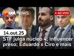 STF julga aliados de Bolsonaro; PGR vê erro em decisão de Moraes; Eduardo x Ciro Nogueira; apagão e+