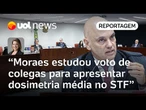 Moraes estudou voto de colegas para apresentar dosimetria próxima à pena média da Corte | Dani Lima