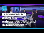 Aides publiques aux entreprises : le grand détournement ? • FRANCE 24