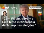 'Trump tentará interferir nas eleições com Flávio Bolsonaro', diz auxiliar de Lula | Daniela Lima