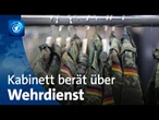 Wehrdienstgesetz: Worüber die Bundesregierung heute berät