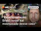 Soldado israelense deixa o Brasil: Caso abala nossa relação com Israel, diz professor