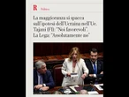 Maggioranza spaccata sull’Ucraina nella Ue, Lega: “Assolutamente contrari”. Tajani: “Noi favorevoli”