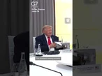 Trump meets with Zelenskyy during G7 summit in France
