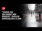 “Chuva vai voltando aos poucos em regiões do país”, explica especialista à CNN | AGORA CNN