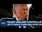 USA: Trump verliert Kontrolle! Jetzt dreht China den Spieß um – Kurswechsel im Zollkrieg gefordert!