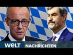 DEUTSCHLAND: Es brodelt! Söders CSU nach Israel-Waffenwende sauer! WELT STREAM