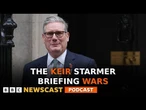 Is Keir Starmer in control of the narrative at Downing Street? | BBC News