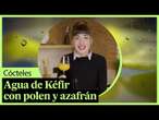 CÓCTEL | Receta de agua de Kéfir con polen y azafrán, por Esther Merino | EL PAÍS GASTRO