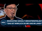 DEUTSCHLAND: Migranten-Gewalt herunterspielen? "Das ist wirklich so bei uns im Land!