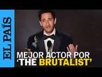 OSCAR 2025 | Adrien Brody gana el Oscar a mejor actor por 'The Brutalist'