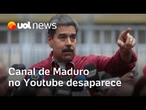 Canal de Maduro no Youtube desaparece 'sem qualquer justificativa'