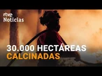 Incendios en España | La Mierla ya es el segundo peor incendio de este año | RTVE Noticias