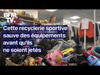 Cette recyclerie sportive sauve des équipement voués à être jetés