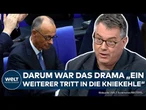 KANZLER-DRAMA: Schwindende Bindungskräfte im Bundestag - "In Merz' Haut will ich nicht stecken"