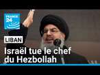 Israël tue le chef du Hezbollah : Ofer Bronchtein s'exprime sur France 24 • FRANCE 24