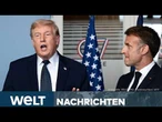 IRAN-KRIEG: "Straße von Hormus wird eröffnet!" Trump und Macron besprechen Weltlage bei G7 | STREAM