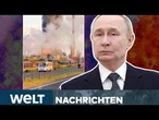 PUTINS KRIEG: Ukrainer treffen wunden Punkt! Auswirkungen für Russen härter als gedacht |WELT STREAM