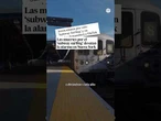 'Surfear’ el metro ¿de dónde sale esta peligrosa moda viral? #viral #nyc #viralvideo