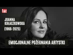 Joanna Kołaczkowska nie żyje. W emocjonalnych wpisach żegnają ją artyści i politycy | FAKT