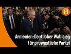 Proeuropäische Regierungspartei gewinnt Parlamentswahl in Armenien