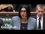 Home secretary Shabana Mahmood sets out tougher immigration rules – watch live