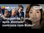 Trump vai aproveitar atentado para se fortalecer e contrastar com Biden, analisa Madeleine