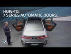 How-To: New BMW 7 Series Automatic Doors.