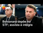 Bolsonaro nega golpe, critica urna eletrônica e até brinca com Moraes; veja a íntegra do depoimento