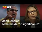 Janja responde à crítica de Silas Malafaia e chama pastor de 'insignificante'; vídeo