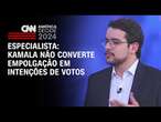 Especialista: Kamala não converte empolgação em intenções de votos | GPS CNN