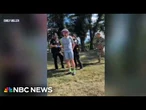 Olympian charged with damaging reflecting pool
