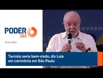 Tarcísio seria bem vindo, diz Lula em cerimônia em São Paulo