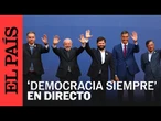 DIRECTO | Sánchez ofrece una declaración junto a Lula, Boric, Petro y Orsi | EL PAÍS